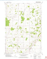 Freedom Wisconsin Historical topographic map, 1:24000 scale, 7.5 X 7.5 Minute, Year 1974