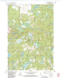 Frog Lake Wisconsin Historical topographic map, 1:24000 scale, 7.5 X 7.5 Minute, Year 1983