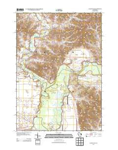 Galesville Wisconsin Historical topographic map, 1:24000 scale, 7.5 X 7.5 Minute, Year 2013
