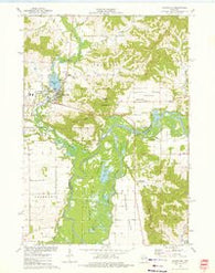 Galesville Wisconsin Historical topographic map, 1:24000 scale, 7.5 X 7.5 Minute, Year 1973