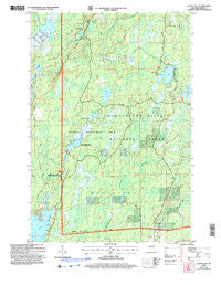 Gates Lake Wisconsin Historical topographic map, 1:24000 scale, 7.5 X 7.5 Minute, Year 2005