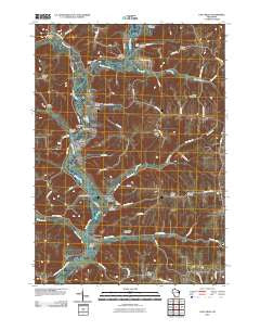 Gays Mills Wisconsin Historical topographic map, 1:24000 scale, 7.5 X 7.5 Minute, Year 2010