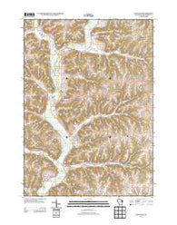 Gays Mills Wisconsin Historical topographic map, 1:24000 scale, 7.5 X 7.5 Minute, Year 2013