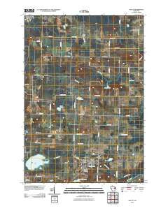 Gillett Wisconsin Historical topographic map, 1:24000 scale, 7.5 X 7.5 Minute, Year 2010