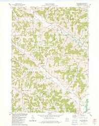 Gillingham Wisconsin Historical topographic map, 1:24000 scale, 7.5 X 7.5 Minute, Year 1983