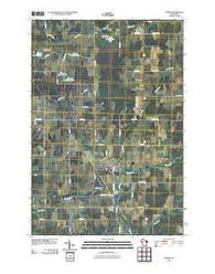 Gilman Wisconsin Historical topographic map, 1:24000 scale, 7.5 X 7.5 Minute, Year 2010