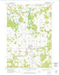 Gilman Wisconsin Historical topographic map, 1:24000 scale, 7.5 X 7.5 Minute, Year 1973