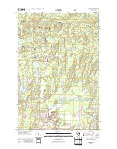 Glidden Wisconsin Historical topographic map, 1:24000 scale, 7.5 X 7.5 Minute, Year 2013