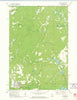 Goodman Wisconsin Historical topographic map, 1:24000 scale, 7.5 X 7.5 Minute, Year 1972