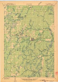 Goodman Wisconsin Historical topographic map, 1:48000 scale, 15 X 15 Minute, Year 1946