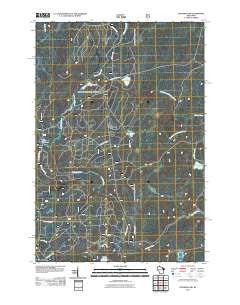 Goodman SW Wisconsin Historical topographic map, 1:24000 scale, 7.5 X 7.5 Minute, Year 2011