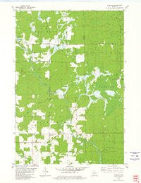 Goodrich Wisconsin Historical topographic map, 1:24000 scale, 7.5 X 7.5 Minute, Year 1980