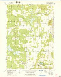Grand Marsh Wisconsin Historical topographic map, 1:24000 scale, 7.5 X 7.5 Minute, Year 1979