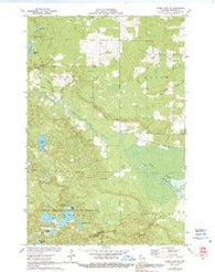 Grand View NW Wisconsin Historical topographic map, 1:24000 scale, 7.5 X 7.5 Minute, Year 1971