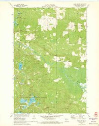 Grand View NW Wisconsin Historical topographic map, 1:24000 scale, 7.5 X 7.5 Minute, Year 1971