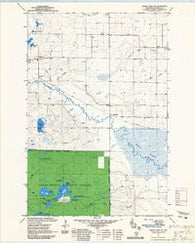 Grand View NW Wisconsin Historical topographic map, 1:24000 scale, 7.5 X 7.5 Minute, Year 1971