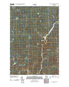 Grandfather Falls Wisconsin Historical topographic map, 1:24000 scale, 7.5 X 7.5 Minute, Year 2010