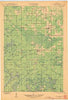 Grandview Wisconsin Historical topographic map, 1:48000 scale, 15 X 15 Minute, Year 1947