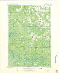 Grandview Wisconsin Historical topographic map, 1:48000 scale, 15 X 15 Minute, Year 1944