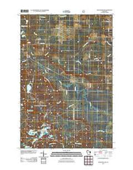 Grandview NW Wisconsin Historical topographic map, 1:24000 scale, 7.5 X 7.5 Minute, Year 2011