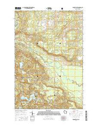 Grandview NW Wisconsin Current topographic map, 1:24000 scale, 7.5 X 7.5 Minute, Year 2015