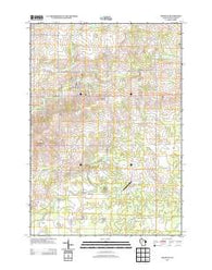 Granton Wisconsin Historical topographic map, 1:24000 scale, 7.5 X 7.5 Minute, Year 2013