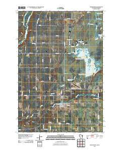 Grantsburg Wisconsin Historical topographic map, 1:24000 scale, 7.5 X 7.5 Minute, Year 2010
