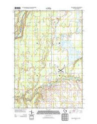 Grantsburg Wisconsin Historical topographic map, 1:24000 scale, 7.5 X 7.5 Minute, Year 2013