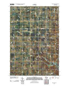Graytown Wisconsin Historical topographic map, 1:24000 scale, 7.5 X 7.5 Minute, Year 2010