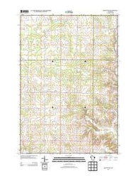 Graytown Wisconsin Historical topographic map, 1:24000 scale, 7.5 X 7.5 Minute, Year 2013