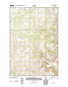 Graytown Wisconsin Historical topographic map, 1:24000 scale, 7.5 X 7.5 Minute, Year 2013