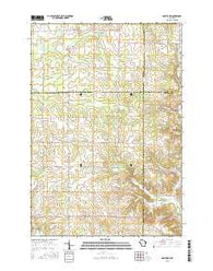 Graytown Wisconsin Current topographic map, 1:24000 scale, 7.5 X 7.5 Minute, Year 2015