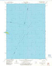 Green Island Wisconsin Historical topographic map, 1:24000 scale, 7.5 X 7.5 Minute, Year 1982