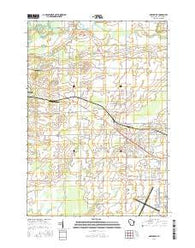 Greenville Wisconsin Current topographic map, 1:24000 scale, 7.5 X 7.5 Minute, Year 2016