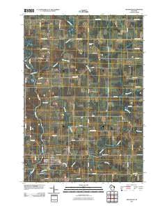 Greenwood Wisconsin Historical topographic map, 1:24000 scale, 7.5 X 7.5 Minute, Year 2010