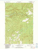 Gurney Wisconsin Historical topographic map, 1:24000 scale, 7.5 X 7.5 Minute, Year 1984