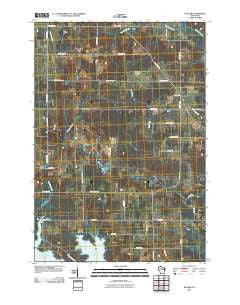 Halder Wisconsin Historical topographic map, 1:24000 scale, 7.5 X 7.5 Minute, Year 2010