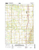 Hancock Wisconsin Current topographic map, 1:24000 scale, 7.5 X 7.5 Minute, Year 2015