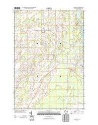 Harmony Wisconsin Historical topographic map, 1:24000 scale, 7.5 X 7.5 Minute, Year 2013