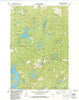 Hart Lake Wisconsin Historical topographic map, 1:24000 scale, 7.5 X 7.5 Minute, Year 1984