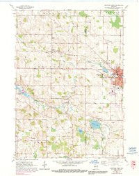 Hartford West Wisconsin Historical topographic map, 1:24000 scale, 7.5 X 7.5 Minute, Year 1959