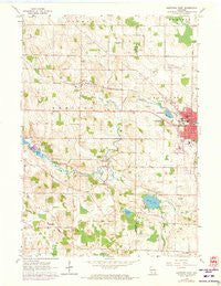 Hartford West Wisconsin Historical topographic map, 1:24000 scale, 7.5 X 7.5 Minute, Year 1959