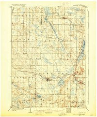 Hartford Wisconsin Historical topographic map, 1:62500 scale, 15 X 15 Minute, Year 1904