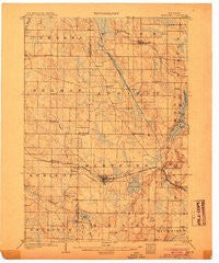 Hartford Wisconsin Historical topographic map, 1:62500 scale, 15 X 15 Minute, Year 1904