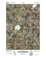 Hartford East Wisconsin Historical topographic map, 1:24000 scale, 7.5 X 7.5 Minute, Year 2010