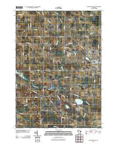 Hartford West Wisconsin Historical topographic map, 1:24000 scale, 7.5 X 7.5 Minute, Year 2010