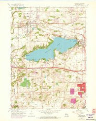 Hartland Wisconsin Historical topographic map, 1:24000 scale, 7.5 X 7.5 Minute, Year 1959