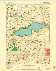 Hartland Wisconsin Historical topographic map, 1:24000 scale, 7.5 X 7.5 Minute, Year 1959