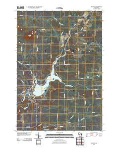 Hatfield Wisconsin Historical topographic map, 1:24000 scale, 7.5 X 7.5 Minute, Year 2010