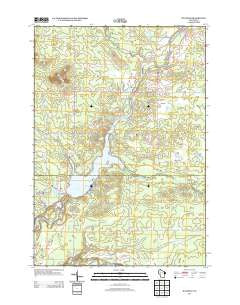 Hatfield Wisconsin Historical topographic map, 1:24000 scale, 7.5 X 7.5 Minute, Year 2013